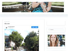 Tablet Screenshot of lauradenkt.nl